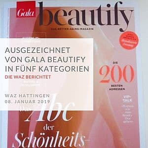 Auszeichnung GALA Beautify Top 200 Plastische Chirurgen
