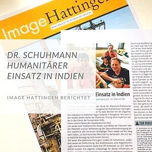 Ärzteteam von INTERPLAST Germany beim Einsatz in Indien