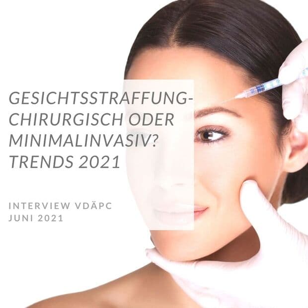 Trendglossar VDÄPC - Faltenbehandlung und Gesichtsstraffung