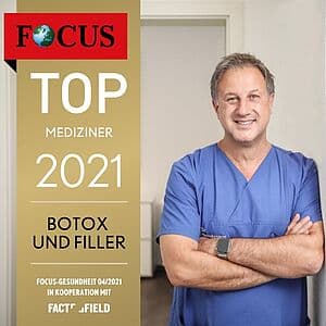 Focus Gesundheit Siegel Top Mediziner 2022 für Dr. Karl Schuhmann