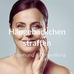 Hängebäckchen entfernen ohne OP